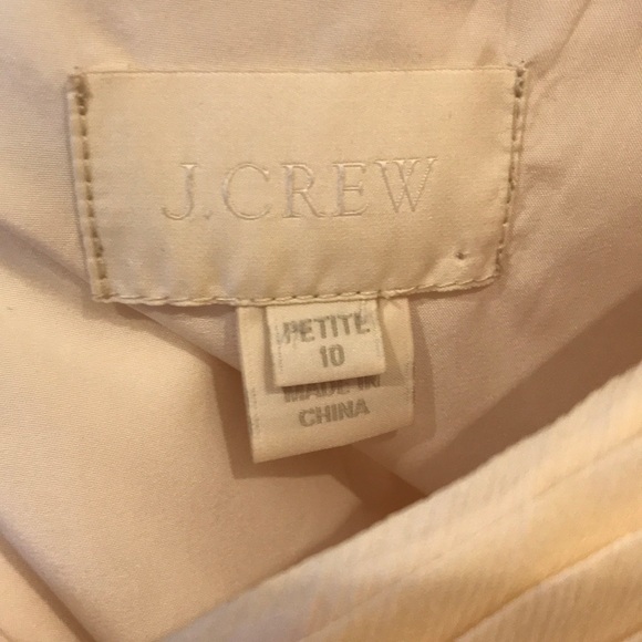 Beautiful silk J Crew one shoulder dress - Picture 2 of 3